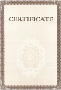 Сертификат 1